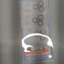 Misxi 2 Pack Tempered Glass Case Compatible for Apple Watch Series 11 (2025) Series 10 42mm, Hard PC Screen Protector Protection Ultra-Thin Lightweight Scratch-Resistant Cover for iWatch, Transparent