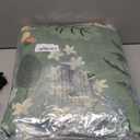 DCX Vintage Floral Rug 5x7, Washable Sage Green Rug for Living Room, Kid & Pet Friendly with Rubber Back Non Slip, Soft Low Pile Carpet, Stain Resistant Rug for Bedroom, Nursery, Dining Room