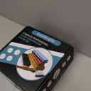 Intelitopia Complete Knife Sharpening Stone Set  Dual Grit Whetstone 400/1000 3000/8000 Knife Sharpener with Leather Strop, Flattening Stone, Bamboo Base, 3 Non-slip Rubber Bases & Angle Guide