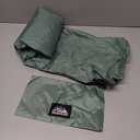 longsinger Rain Poncho for Adult, Waterproof Rain Poncho with Hood and Sleeve, Ideal for Hiking, Hunting, Camping (Large Tall, Olive Green)