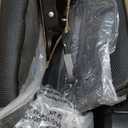 BestOffice | Ergonomic Office Chair | Mid-Back Swivel Desk Chair | Breathable Backrest & Lumbar Support | Adjustable Height | Sponge Seat | Rolling Wheels | Dark Black | for Adults & Women