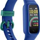 BIGGERFIVE Vigor 2 L Kids Fitness Tracker Watch for Boys Girls Ages 5-15, Activity Tracker, Heart Rate Sleep Monitor, IP68 Waterproof, Pedometer, Calorie Step Counter Watch, Blue