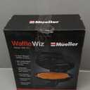 Mueller Heart 5 Waffle Maker, Waffle Iron, Adjustable Browning Control & Nonstick, Cool Touch Handle, Easy to Clean, Small Kitchen Appliances