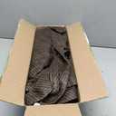 ColourTree 12' x 12' x 17' Brown Right Triangle CTAPRT12 Sun Shade Sail Canopy Mesh Fabric UV Block UPF50 - Commercial Heavy Duty - 190 GSM 