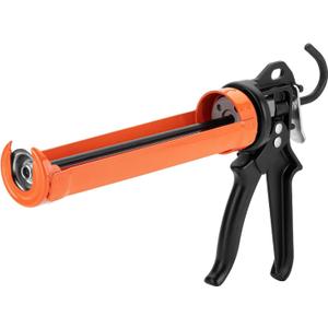 Bates- Caulking Gun, 24:1 High Thrust Ratio, Orange, Caulking Tool Gun, Heavy Duty Caulk Gun No Drip Caulk Gun, Hand Caulking Guns, Silicone Gun, Caulking Gun Tool