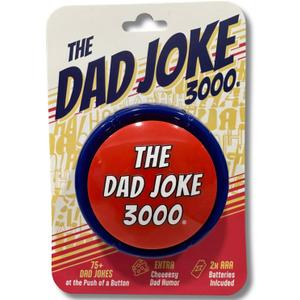Gifts for Dad and Fathers - Features 75+ Extra Funny Dad Jokes at The Push of a Button - Dad Gifts from Daughter, Dad Birthday Gift, White Elephant Gifts, Gifts for Men