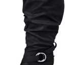 mysoft Women's Wide/Extra Wide Calf Knee High Boots Fashion Chunky Block Heel Pull On Winter Boots with Side Zippers 10.5