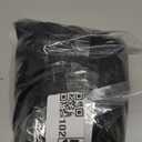 Andalus Luxurious Australian Sheepskin Long Wool Fuzzy Steering Wheel Cover, Anti-Slip 15 Inch Fluffy Steering Wheel Cover Offers a Plush Feel, Eco-Friendly Sheepskin Steering Wheel Covers (Black)