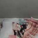 10x8ft Pink Christmas Backdrop Snow Scene Xmas Trees Candy Cane Photography Background Merry Christmas Party Banner Decorations Women Girls Portraits Photo Studio Props