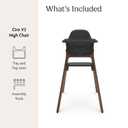 UPPAbaby Ciro V2 Baby High Chair - Adjustable, Easy to Clean - Mason
