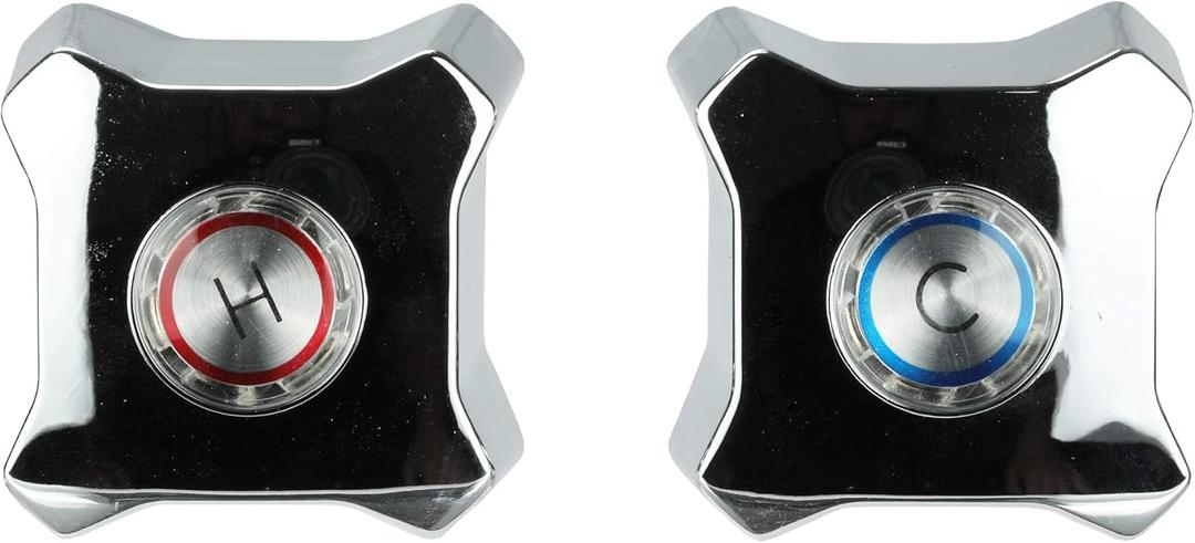 DANCO Durable Metal Constructed Tub/Shower Faucet Handles for Kohler, Chrome, 2-1/16-Inches, 1-Pack (88768)