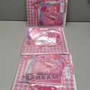 3 x Pink Girl Cupcake Stand Princess Doll Birthday Party Supplies for Pink Girls Birthday Cupcake Decoration Girls Doll Party 3 Tier Dessert Table Displays