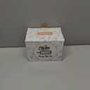 Bamboo Recipe Box with Cards and Dividers - Elegant Recipe Cards and Box Set Includes 50 Card 4x6 and 8 Category Dividers (Pastel)