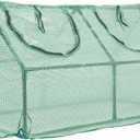 BPS 4x2x2 FT 3-in-1 Mini Greenhouse Kit, Small Greenhouse with Triple-Layer Window for All-Season Vegetable and Plant Growing