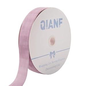 QIANF Velvet Ribbon, 1 1/ 2-Inch by 25-Yard Spool (Lavender)