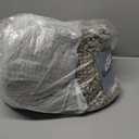 Non Slip Thick Shaggy Chenille Bathroom Rug Mat Set Extra Soft and Absorbent Striped Floor Rugs, 2 Piece, Machine-Washable (Dove)