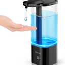 Secura 18.6 oz. Automatic Soap Dispenser, Touchless Liquid Soap Dispenser with SoapGlow Timer, 3 Gear Infrared Distance Sensing Volume Setting Perfect for Kitchen or Bathroom