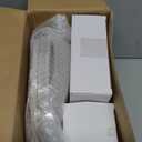 WDF 150pieces Yellow Disposable Dinnerware Hign-end Baroque Design - Sturdy&Durable Baroque Yellow Sunshine&Gold Plastic Dinnerware for Upscale Wedding/Birthday/Party (large and small)