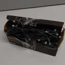 Brizled Color Changing Christmas Lights, 33ft 100 LED RGB Mard Gras Light String with Remote, Dimmable Mini Light String, USB Indoor Decorative Lighting Party Xmas Tree Wreath Year-Round Holiday