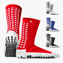 Lux Dual Grip Socks - Soccer Grip Socks for Men and Women. GripArray Performance & Comfort