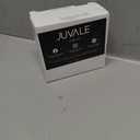 Juvale Wooden Coasters Set of 6-3.8 in, White, Square, Farmhouse Style - Coaster Holder for Coffee Table & Bar Decor - Kitchen & Living Room Decor