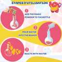 Bath Bomb Potions, 16 Pack Fizzy Bubble Bath Explosions, Cool Foam and Bubble Science Beaker for Bath, Fun Science & Magical Bath Time Buddy, Interactive Bath Bombs