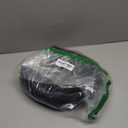 New Nappa Leather car Steering Wheel Cover, Anti-Slip, Safety, Soft, Breathable Full Surround Universal 15 Inch Black