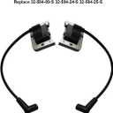 Ignition Coil Replace 32-584-09-S 32-584-24-S 32-584-25-S Fit for Kohler KT740 KT745 ZT740 Engine Digital Ignition Module 2Pcs