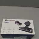 4K+4K+1080P Dash Cam Front and Rear with Cabin, Free 128GB Card Included, WiFi 6 - up to 20MB/s, IR Night Vision, Built-in GPS, G-Sensor, 170Wide Angle, 24H Parking Mode, Support 512GB Max (Black)