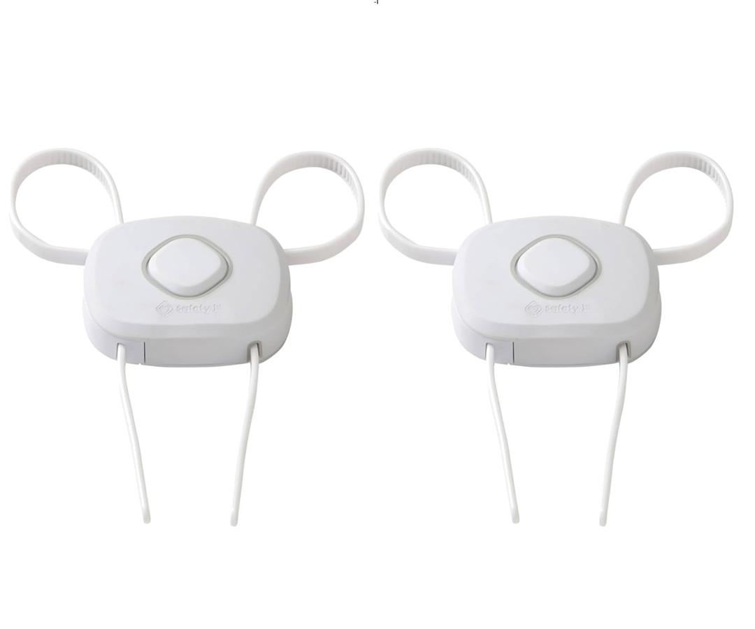 Safety 1st OutSmart Flex Lock, White, 2 Pack
