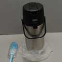 Airpot Coffee Dispenser Thermal with Pump,3L/102 Oz Insulated Stainless Steel Large Airpot Coffee Carafe Lever Action for Hot/Cold Water,Thermal Carafe for Hot Cocoa for Parties (101.4 Ounces)