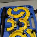 Interchangeable Fork Strut Macpherson Spring Compressor Kit Universal Coil Extractor Tool Set