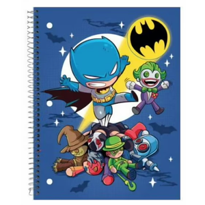 DC Super Friends 1 Subject Notebook College Ruled 70 Sheets (Batman)- 4 count Assorted Style  4Pack
