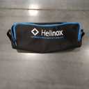 Helinox Chair Two Ultralight, High-Back, Collapsible Camping Chair, Black, with Pockets