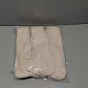 BenSorts Women's Winter Boots Socks Thick Warm Cozy Crew Socks Solid Color Gifts (Medium, Beige 5 Pairs)