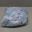 Lounsweer 100 Pcs Spandex Chair Sashes Bows Without Buckle Light Blue Stretch Chair Cover Bands Baby Shower Plain Bow Sash Elastic Bands Ties for Wedding Party Hotel Banquet Events Decoration