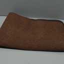 Bosap Bath Mat,Ultra Thin Bathroom Rugs,Rubber Bath Mats for Bathroom,No Slip Bath Rugs,Quick Dry,Machine Washable,Low Pile,Absorbent,Shower Outside,Sink,Home Decor Accessories.Brown,2'x3'(24x36inch)