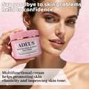 ADEUS Crema Brasilea, Cream Rosada, Multifunctional Pink Intensive Cream, Deeply Moisturizing and Firming Creams with Centella Asiatica, Seaweed and Green Tea (1)