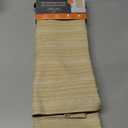 jinchan Linen Textured Room Darkening Curtain 63 Inch Length for Living Room Room Darkening Thermal Insulated Grommet Top Window Drape for Bedroom 52x63 Mustard Yellow 1 Panel