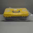 20 Inch Tool Box with Lock, 2-Layer Heavy-Duty Organizer with Removable Tray, Liftable Lid for Small Parts, 29lb Capacity & Carry Handle for Tools, Camping, Medical Supply Storage