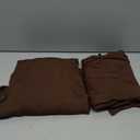 Darong Casual 2 Piece Sets For Women Fall Outfits 2025 Long Sleeve Tunic Top Flare Pants Matching Lounge Set 9218A Coffee, Large