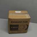 HG Power 6 Inch Exhaust Fan with Speed Controller, 308CFM Wall Exhaust Fanfor Kitchen, Bathroom, Metal Extractor Fan for Pet Room, Smoking Room, Attic, Garage, Window Ventilation (White)