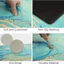 MAYHMYO Anti Fatigue Kitchen Mat for Floor Set of 2, 17.3"x 29"+ 17.3"x 47"
