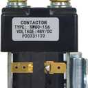 SW80B-156 48V 125A DC Contactor Compatible with Albright Compatible with Curtis Compatible with ZAPI B4SW11 W12 Controller Forklift SPST SW80B156 Solenoid