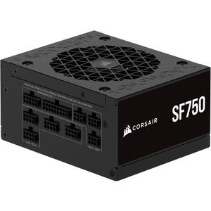 CORSAIR SF750 (2024) Fully Modular SFX Low Noise 80 Plus Platinum Power Supply  ATX 3.1 Compliant  PCIe 5.1 Ready  Small Form Factor  SFX-to-ATX Bracket Included  Black