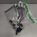 Halloween Decorations Outdoor Solar Scary Eyeball Lights,2PACKS 12LED Green Eyeball Swaying Firefly Lights,Waterproof Solar Halloween Path Lights for Yard/Garden/Lawn/Party Decor