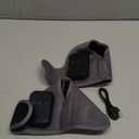 2 Pack Cordless Ankle Massager for Pain Relief, Ankle Heating Pads for Pain, Heated Ankle Massager for Pain, Rechargeable Feet Heating Pads, Feet Massage, 3 Heat Levels, 3 Massage Modes (One Size for All, Gray)