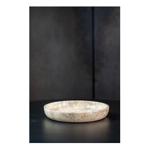 Handmade Marble Low Bowl