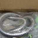 Garden Hose 50 ft, Stainless Steel Water Hose with 10 Function Nozzle Flexible, Heavy Duty, Lightweight, No-Kink, Pet Proof, Puncture Proof Hose Metal for Yard, Outdoor