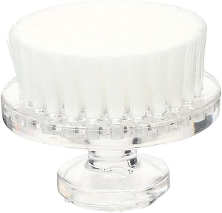 COHEALI Facial Cleansing Brush - Manual Face Scrubber - Soft Bristle Exfoliator - Deep Cleansing & Gentle Exfoliation - White